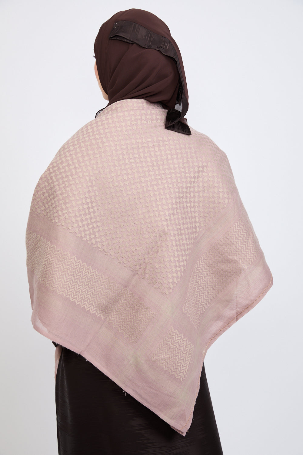 Keffiyeh Scarf - Blush