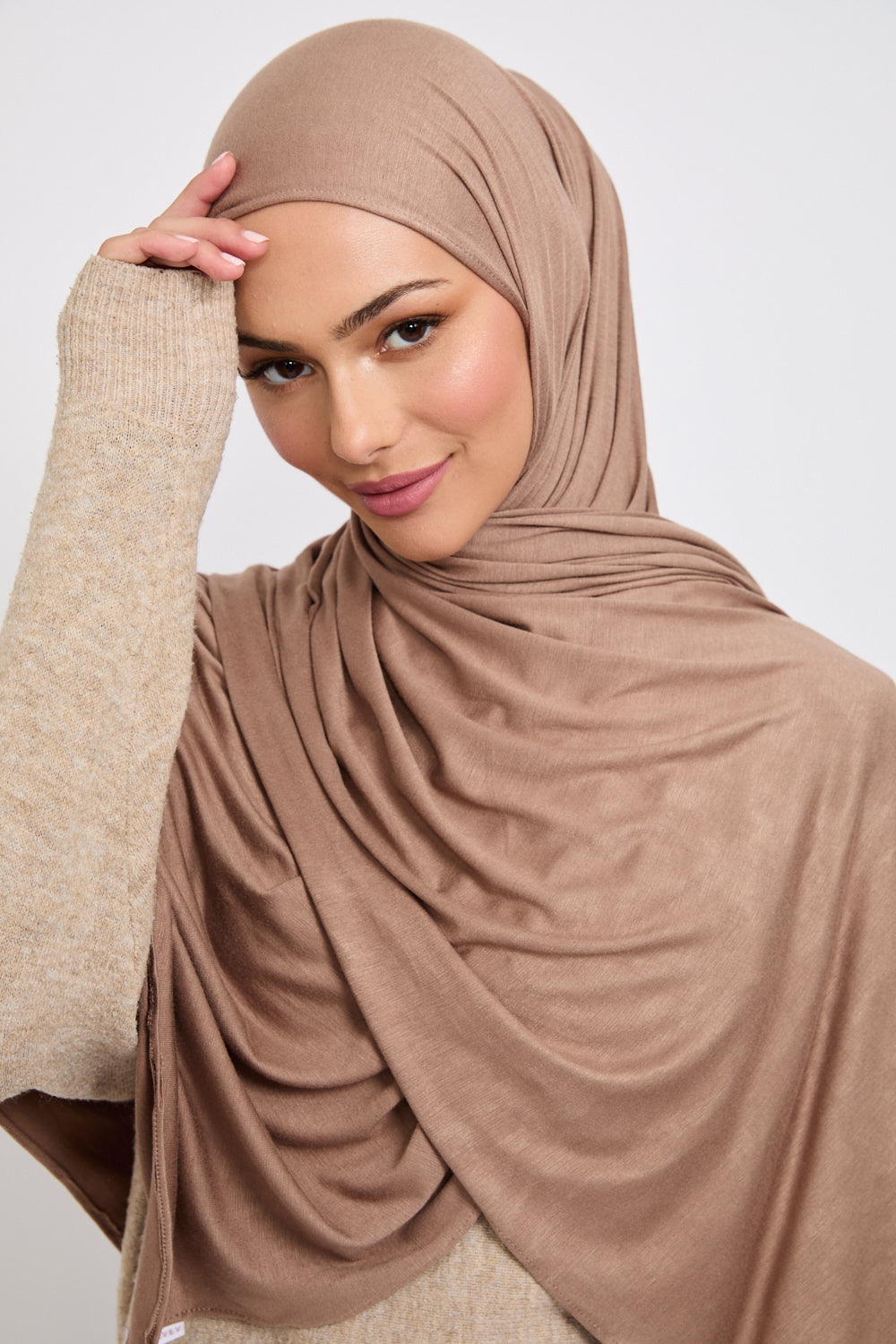 Chai Latte Jersey Hijab