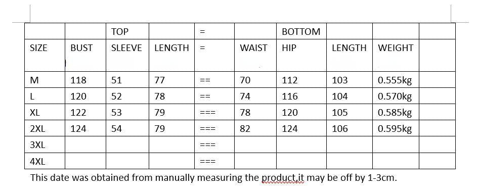 ゆったりとした長袖シャツとパンツの2点セット