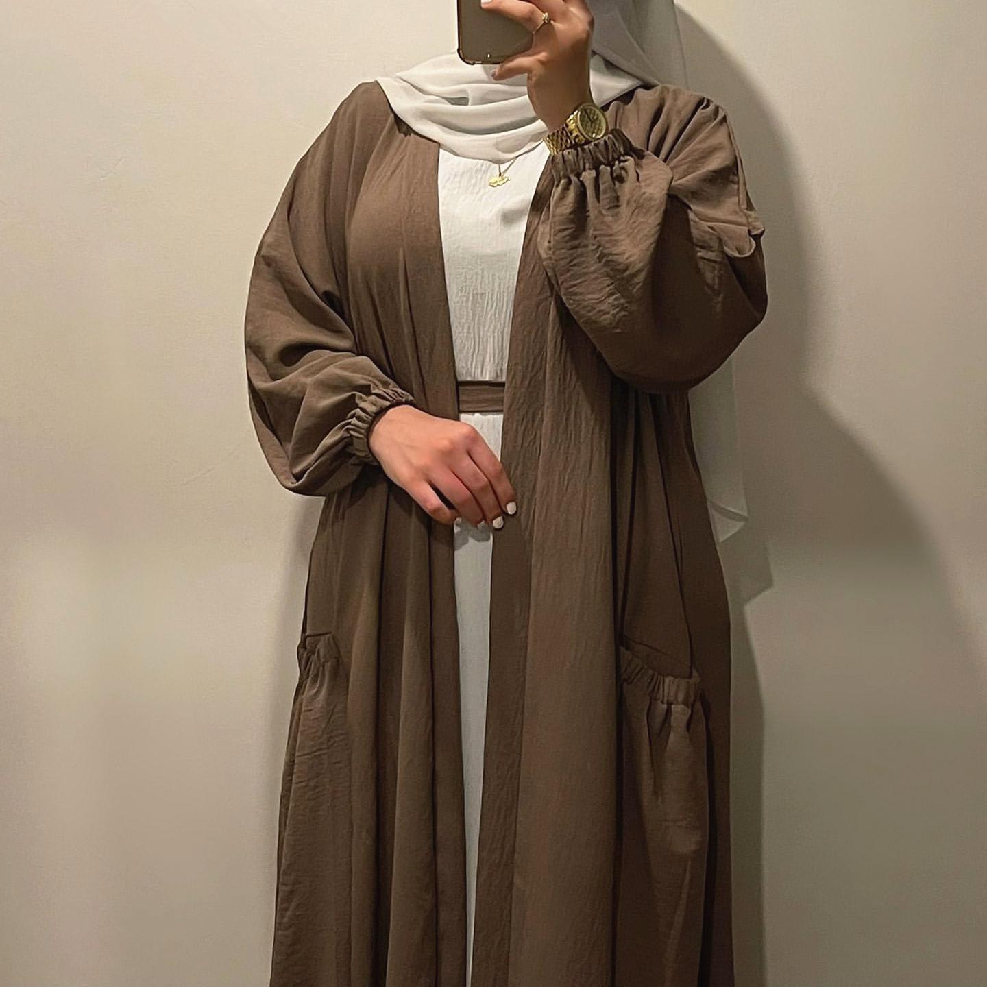 Elegant Coat Long Skirt