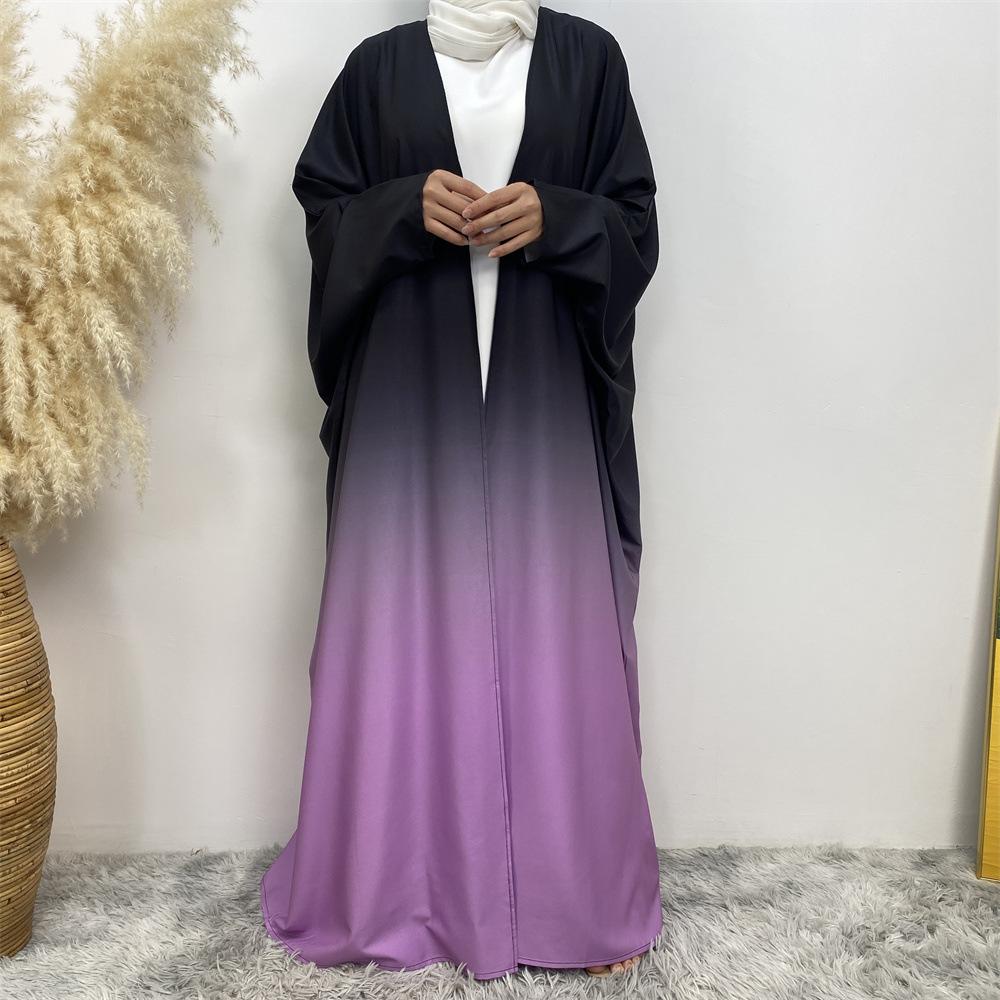 Loose Gradient Cardigan Abaya