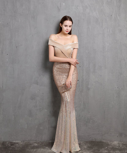 One Shoulder Fishtail Formal Dress