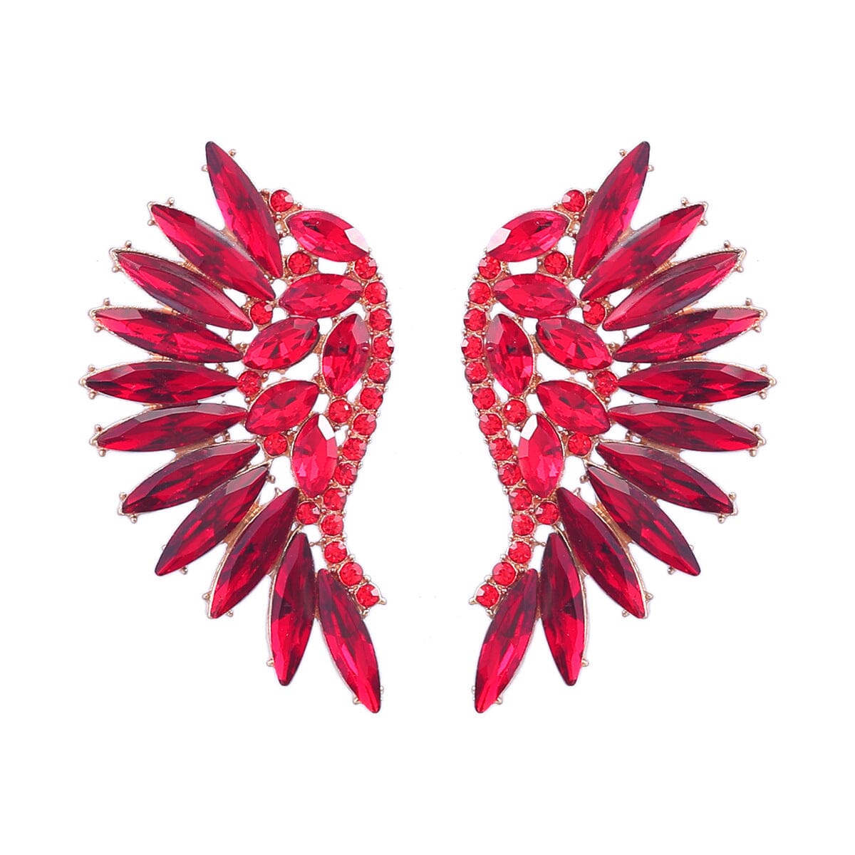 RAINBOW RHINESTONE EARRINGS