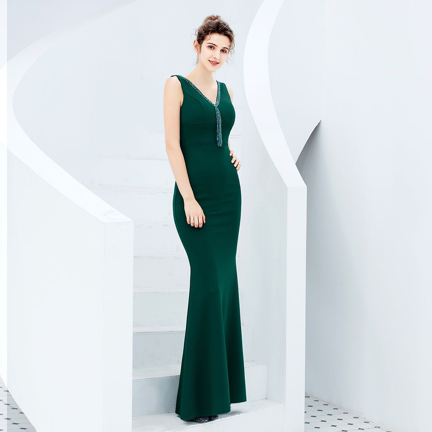 Slim Fishtail Formal Dress