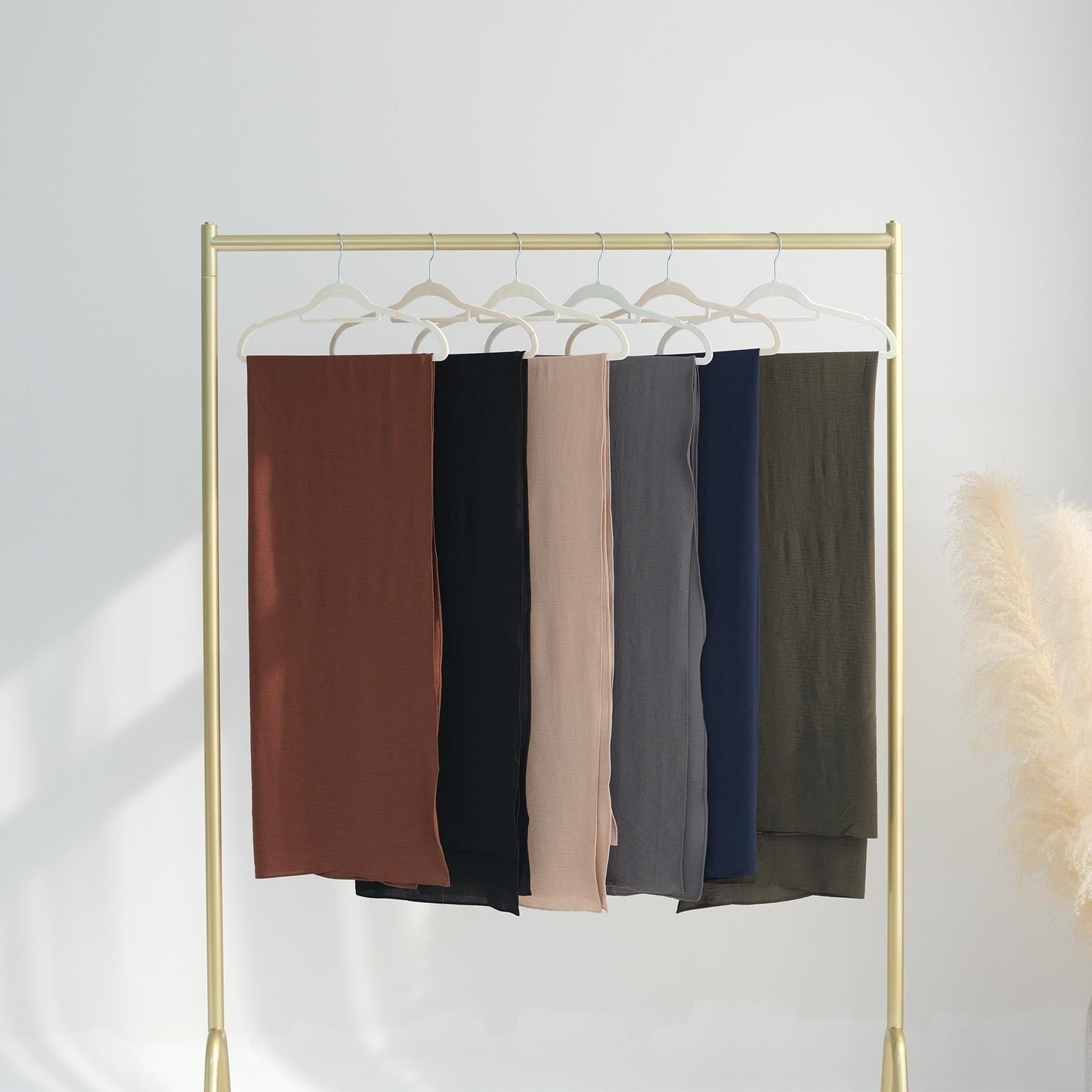 Cardigan 3 pezzi + abito interno senza maniche + hijab