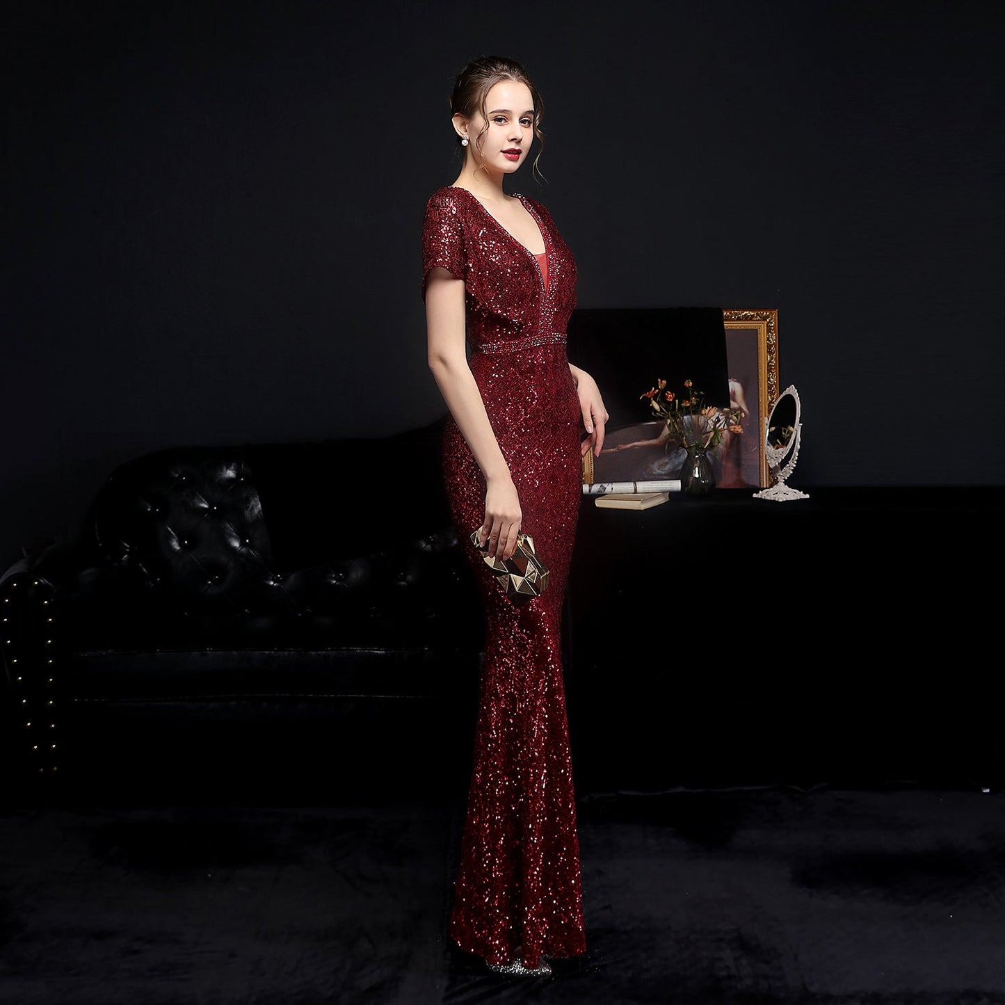 Beaded Formal Dress