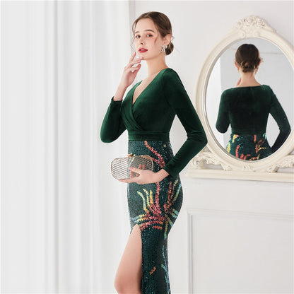 Beaded Formal Dress