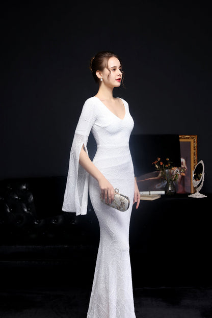 Sequin Long Formal Gown