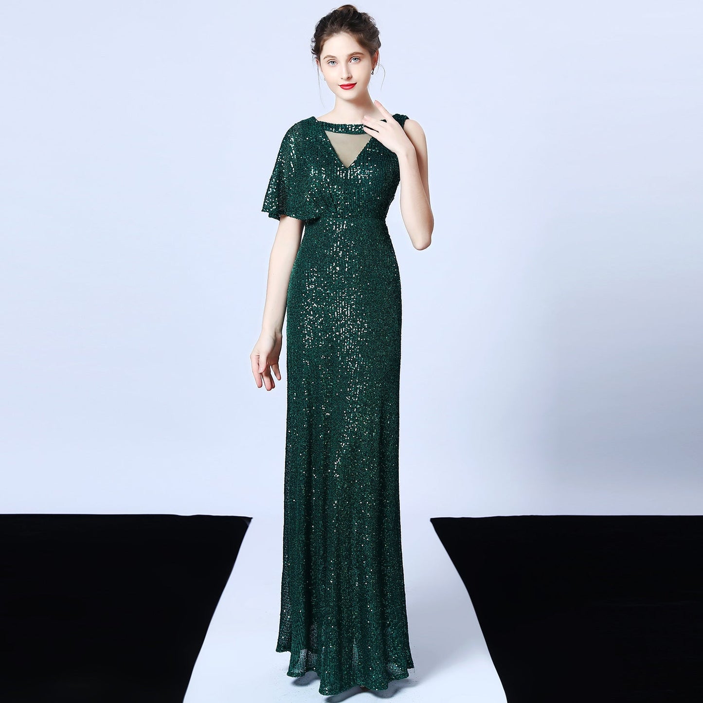 Beaded Embroidered Formal Dresses