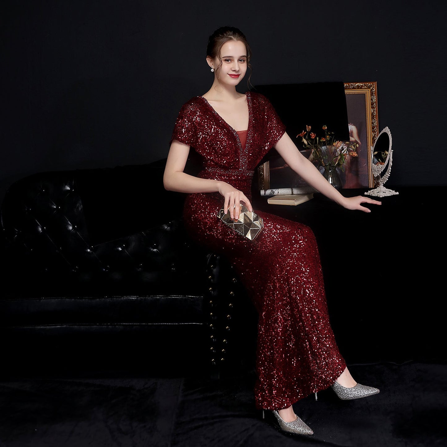 Beaded Formal Dress