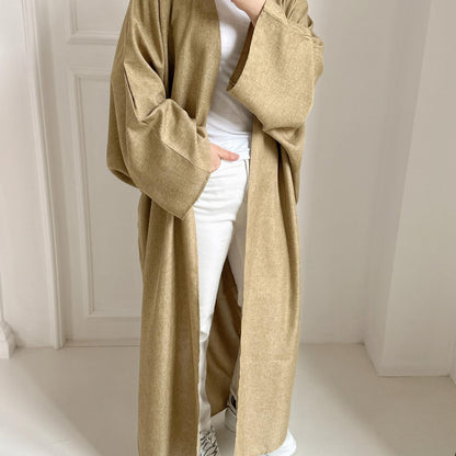 Casual Solid Color Casual Plus Size Cardigan