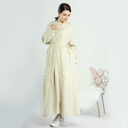 2pcs Set Cardigan+Inner Dress