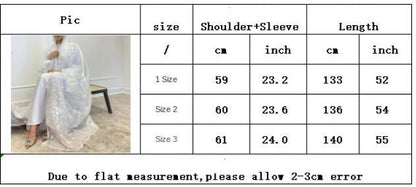 HASASERIES HS1015 1pcs Cardigan Printed Bubble Sleeves Elegant Long Skirt