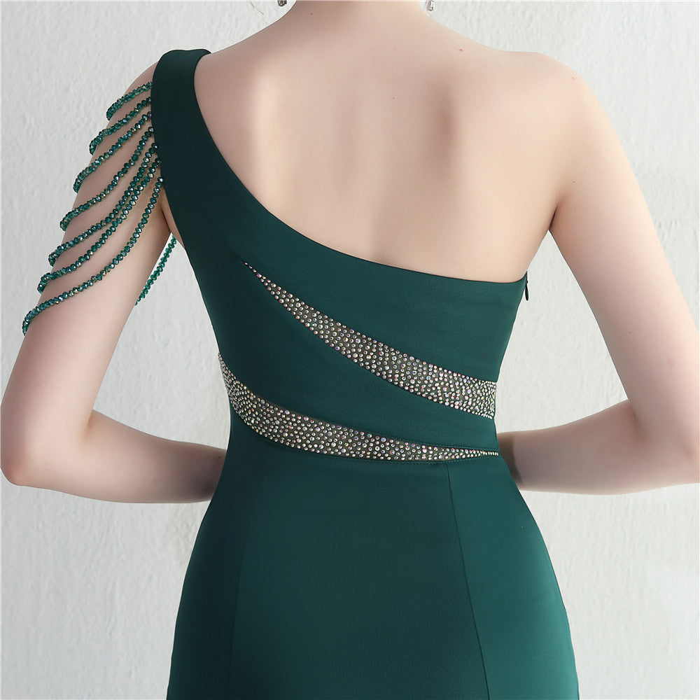 One Shoulder Long Formal Dress