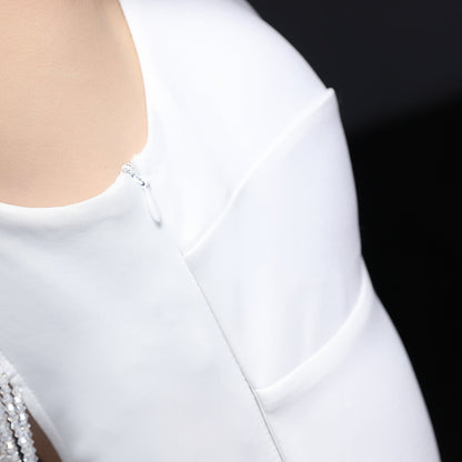 Long Halter Formal Dress