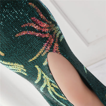 Beaded Formal Dress