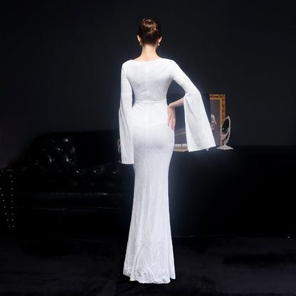 Sequin Long Formal Gown