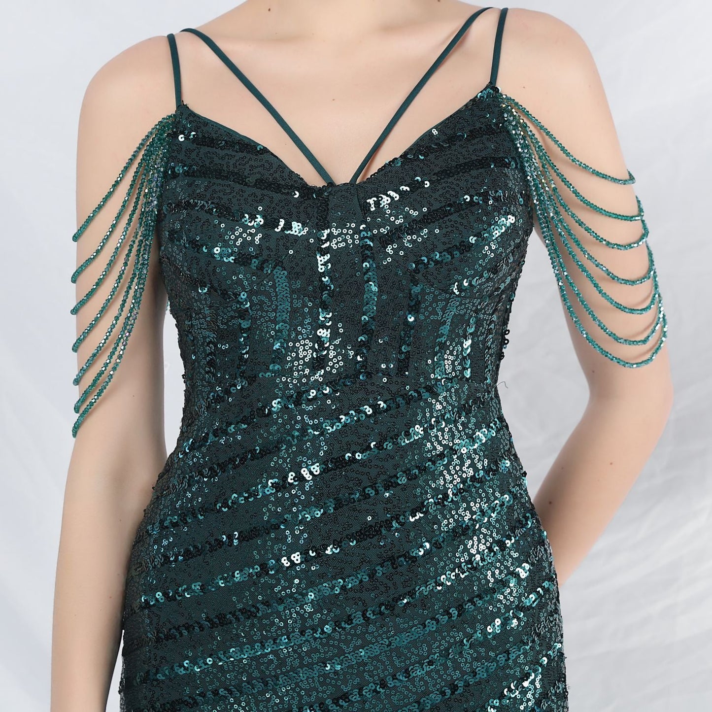 Long Halter Formal Dress