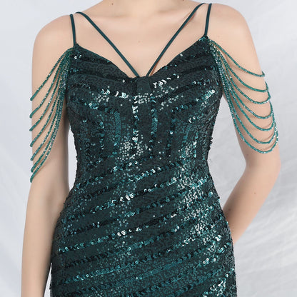 Long Halter Formal Dress