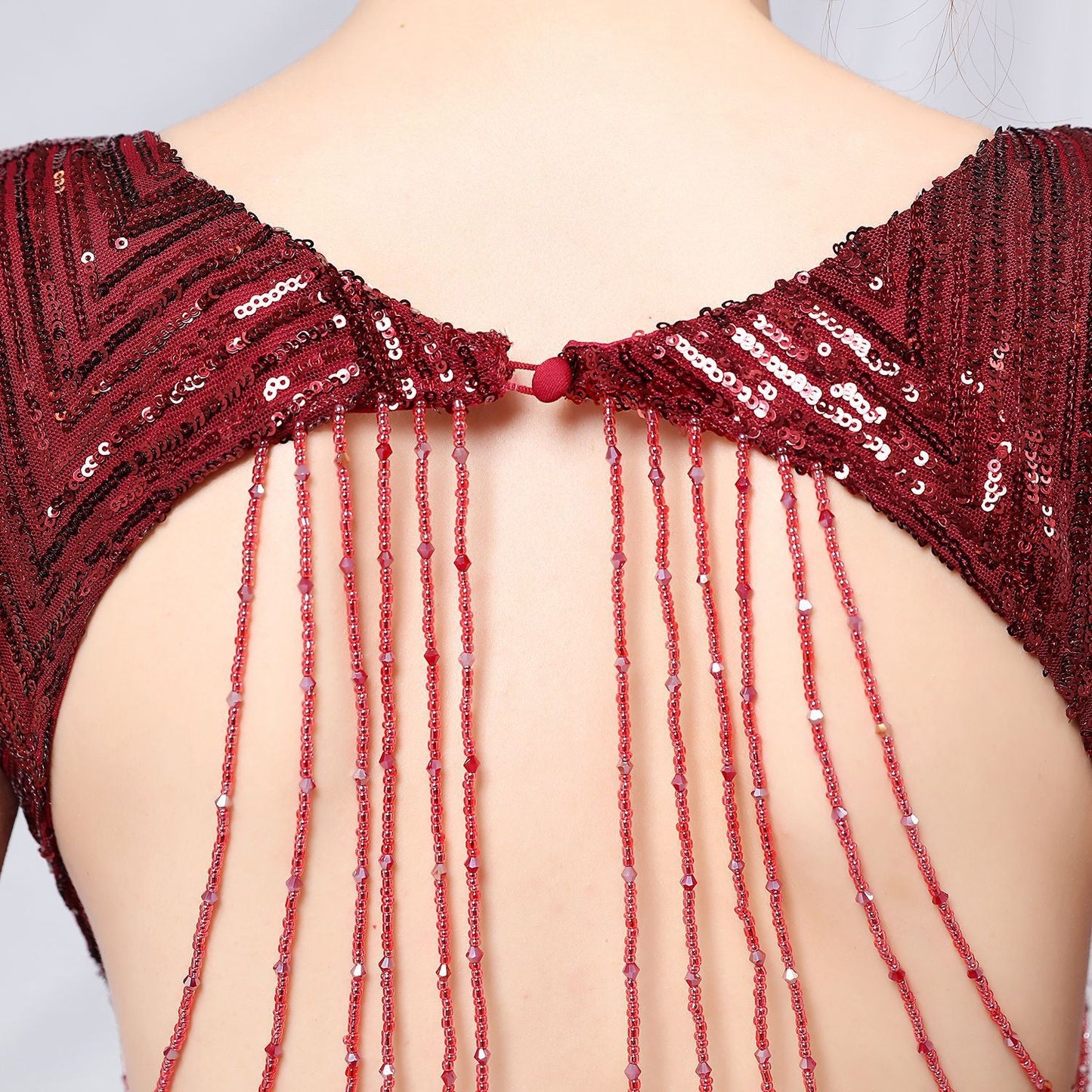 Sequin Fishtail Formal Dress