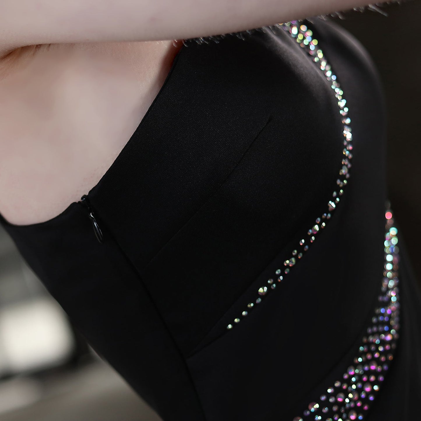 Long One Shoulder Formal Dress