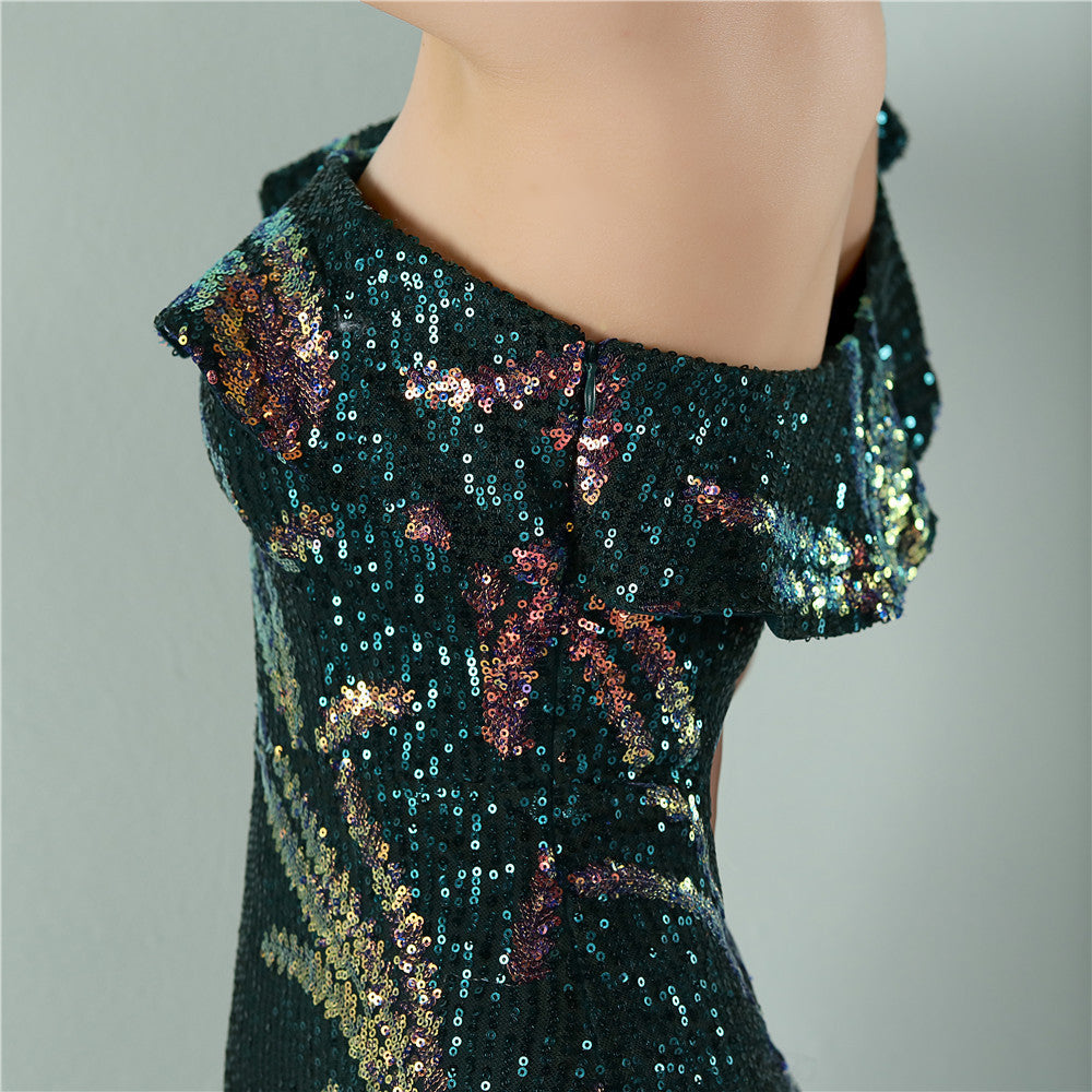 One Shoulder Formal Dress