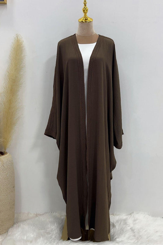 Embroidered Lace Dress Robe