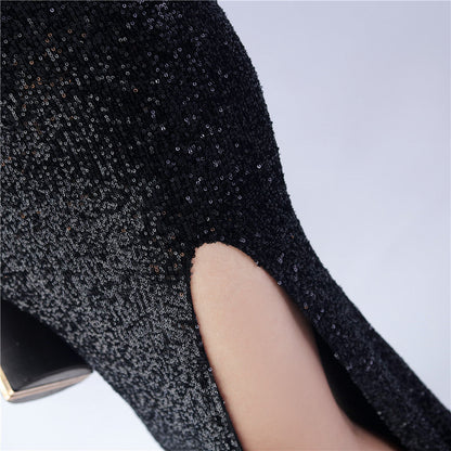 Long Sleeve Formal Dress