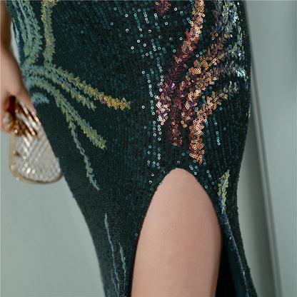 One Shoulder Formal Dress