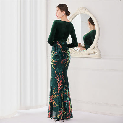 Beaded Formal Dress