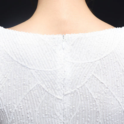 Sequin Long Formal Gown