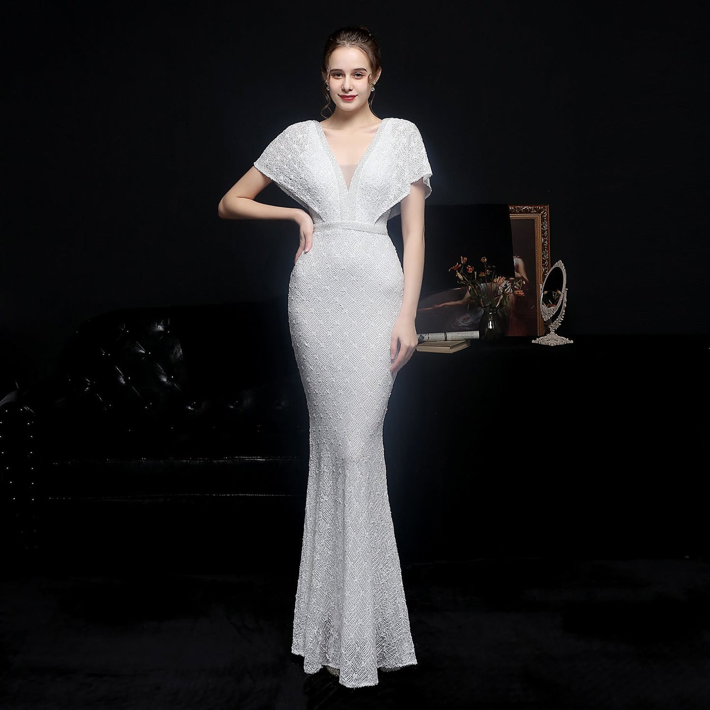 Beaded Formal Dress