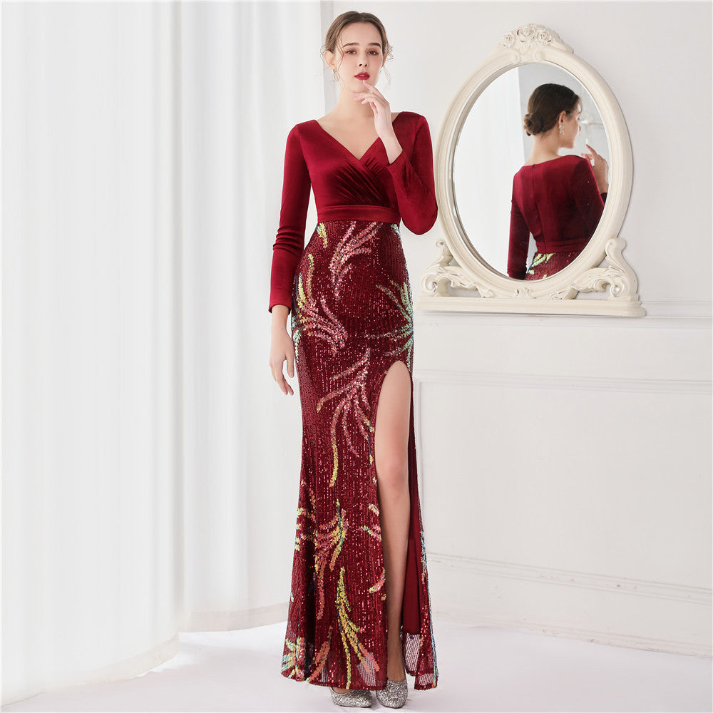 Beaded Formal Dress