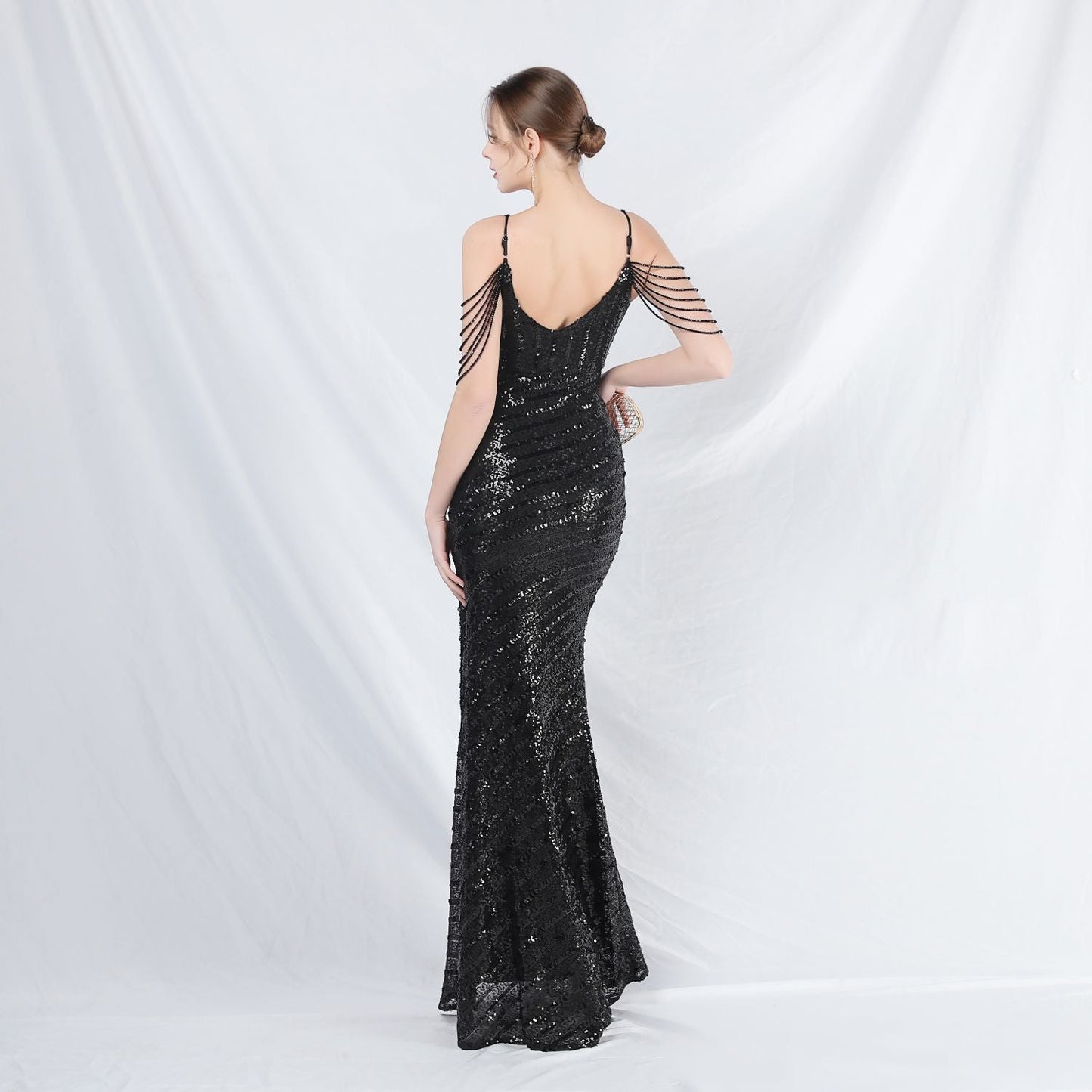 Long Halter Formal Dress