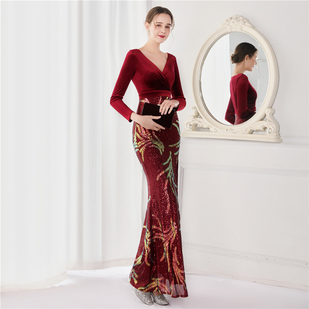 Beaded Formal Dress