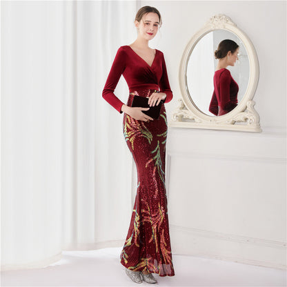 Beaded Formal Dress