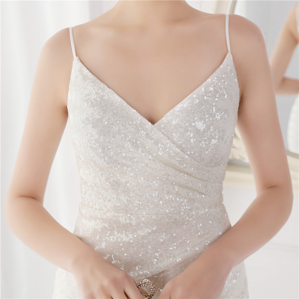 Sequin Fishtail Formal Dress