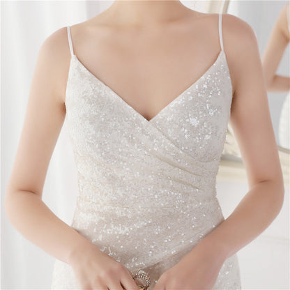 Sequin Fishtail Formal Dress