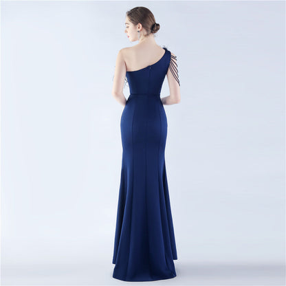Exhibition and Wedding Evening Formal Gown