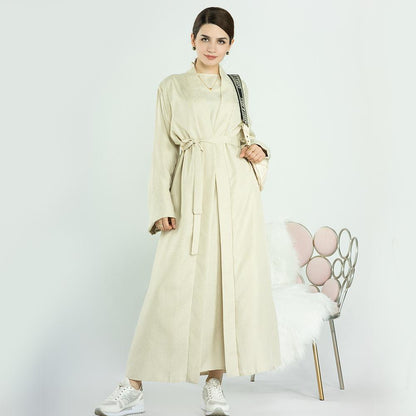2pcs Set Cardigan+Inner Dress