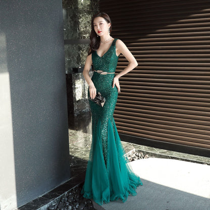 Long Sequin Formal Dress