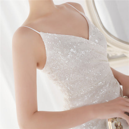 Sequin Fishtail Formal Dress