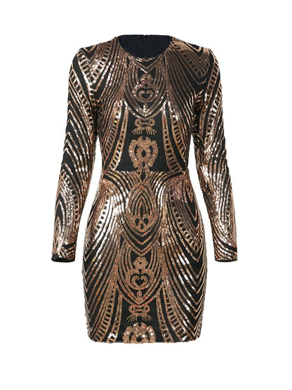 Retro Mini Homecoming Dress