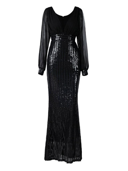 Mermaid Cutout Prom Dress