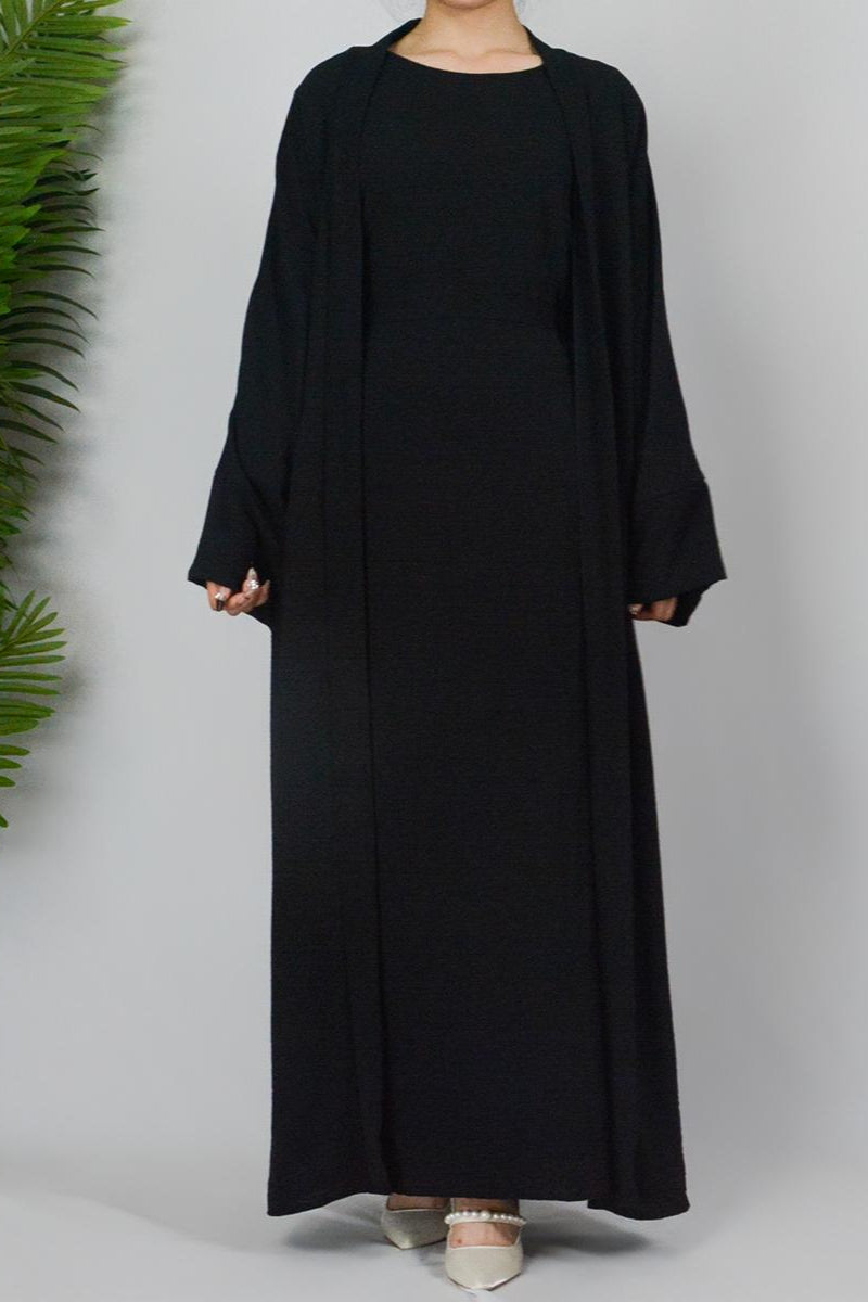 2PCS Set of Soft Robes with Lined Dresses