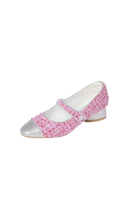 TWEED MARY JANE SHOES