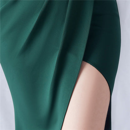 Crafted Flower With Beading Formal Dress