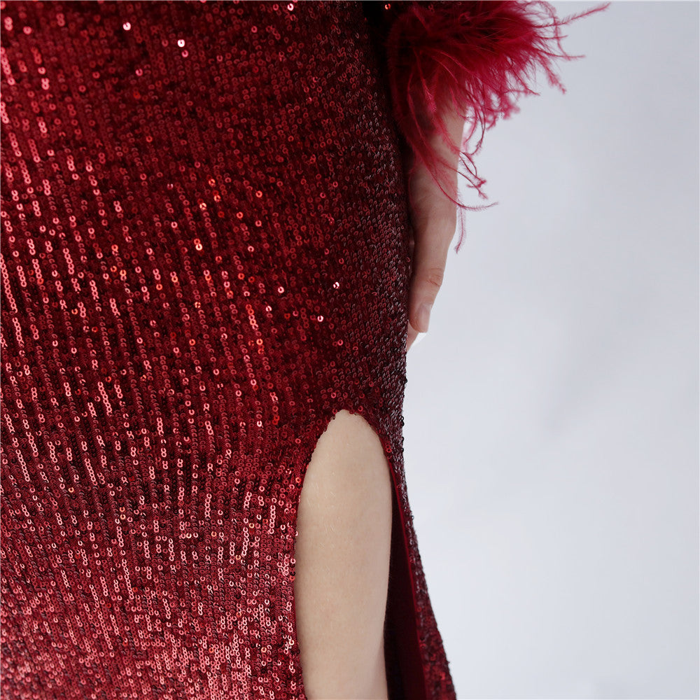 Long Sleeve Formal Dress