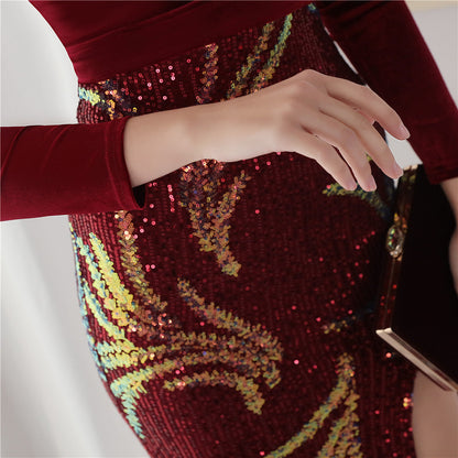 Beaded Formal Dress