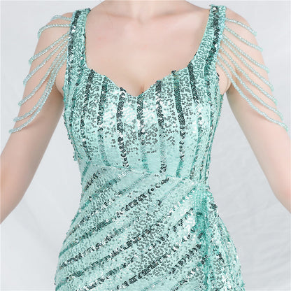 Beaded Formal Dress